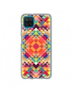 Coque Samsung Galaxy A12 et M12 Sweet Color Azteque -...