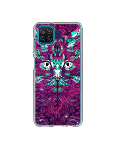 Coque Samsung Galaxy A12 et M12 Space Cat Chat espace - Danny Ivan