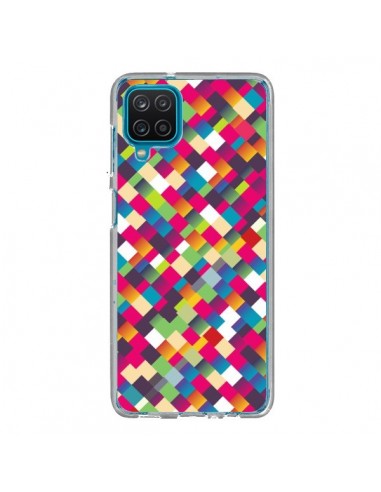 Coque Samsung Galaxy A12 et M12 Sweet Pattern Mosaique Azteque - Danny Ivan