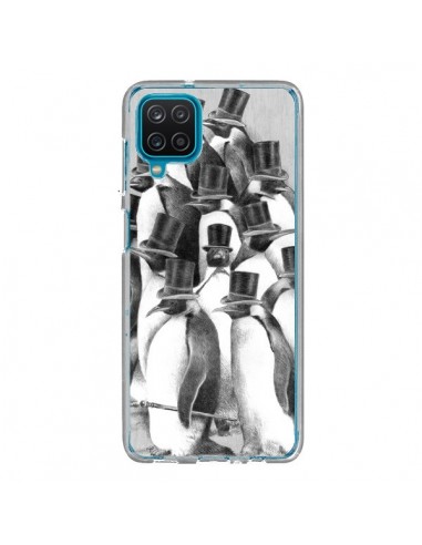 Coque Samsung Galaxy A12 et M12 Pingouins Gentlemen - Eric Fan