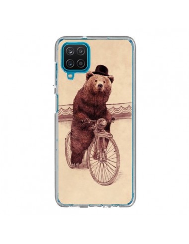 Coque Samsung Galaxy A12 et M12 Ours Velo Barnabus Bear - Eric Fan