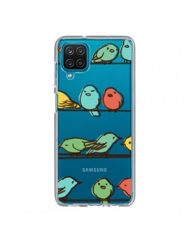 Coque Samsung Galaxy A12 et M12 Oiseaux Birds Transparente - Eric Fan