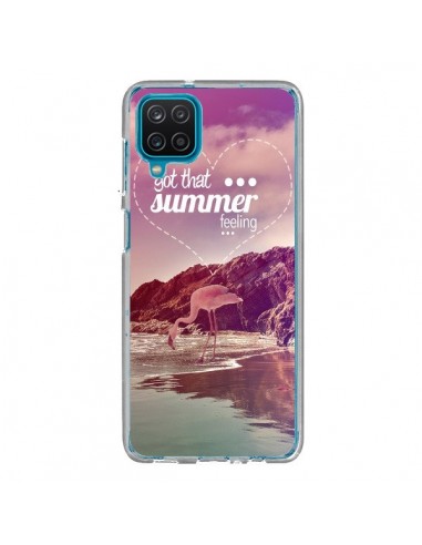 Coque Samsung Galaxy A12 et M12 Summer Feeling Été - Eleaxart