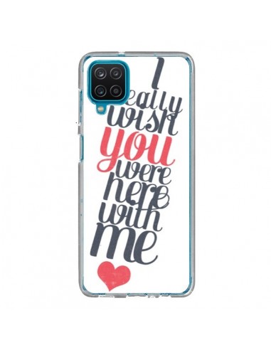 Coque Samsung Galaxy A12 et M12 Here with me - Eleaxart