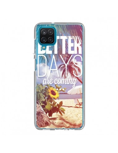 Coque Samsung Galaxy A12 et M12 Better Days Été - Eleaxart