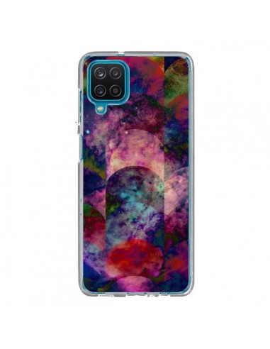 Coque Samsung Galaxy A12 et M12 Abstract Galaxy Azteque - Eleaxart