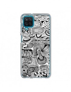 Coque Samsung Galaxy A12 et M12 Reflejo Reflet Noir et...