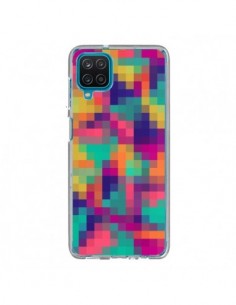 Coque Samsung Galaxy A12 et M12 Exotic Mosaic Pixels...