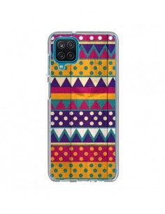 Coque Samsung Galaxy A12 et M12 Mexican Triangle Aztec...