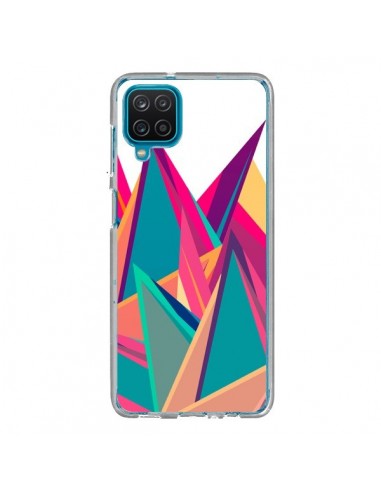 Coque Samsung Galaxy A12 et M12 Triangles Intensive Pic Azteque - Eleaxart