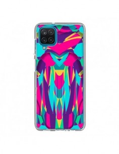 Coque Samsung Galaxy A12 et M12 Abstract Azteque - Eleaxart