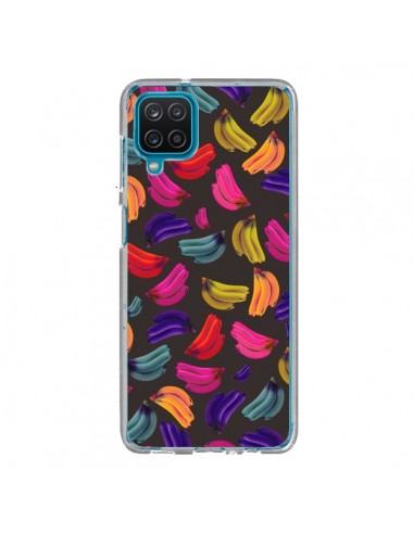 Coque Samsung Galaxy A12 et M12 Bananas Bananes Fruit - Eleaxart