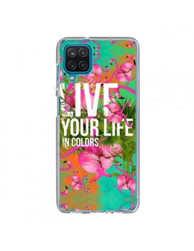 Coque Samsung Galaxy A12 et M12 Live your Life - Eleaxart