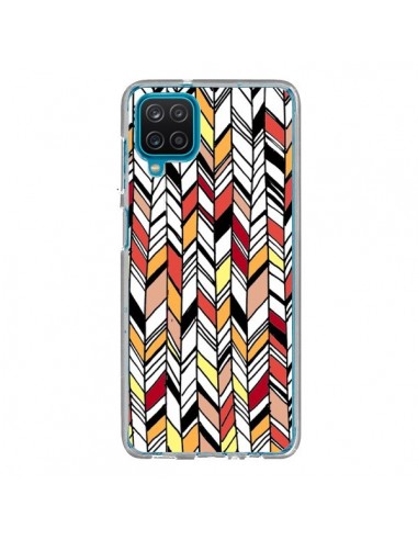 Coque Samsung Galaxy A12 et M12 Graphic Azteque Rouge Orange -  Léa Clément