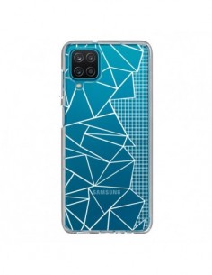 Coque Samsung Galaxy A12 et M12 Lignes Grilles Side Grid...