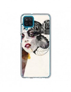 Coque Samsung Galaxy A12 et M12 Flower Girl - Felicia...