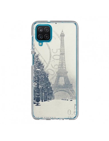 Coque Samsung Galaxy A12 et M12 Tour Eiffel - Irene Sneddon