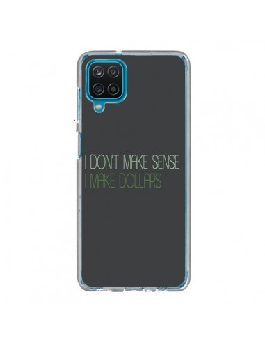 Coque Samsung Galaxy A12 et M12 I don't make sense, I make Dollars, gris - Shop Gasoline