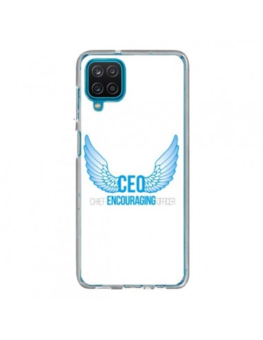 Coque Samsung Galaxy A12 et M12 CEO Chief Encouraging Officer Bleu - Shop Gasoline