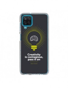 Coque Samsung Galaxy A12 et M12 Creativity is contagious,...