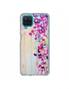 Coque Samsung Galaxy A12 et M12 Fleurs Dance of Sakura -...
