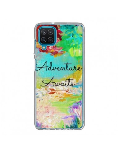 Coque Samsung Galaxy A12 et M12 Adventure Awaits Fleurs - Ebi Emporium