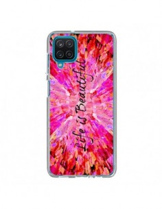 Coque Samsung Galaxy A12 et M12 Life is Beautiful - Ebi...