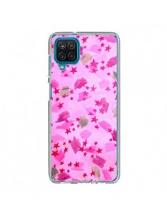 Coque Samsung Galaxy A12 et M12 Stars Etoiles Roses - Ebi...