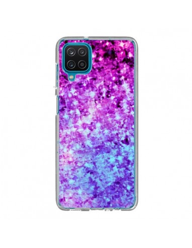 Coque Samsung Galaxy A12 et M12 Radiant Orchid Galaxy Paillettes - Ebi Emporium