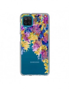 Coque Samsung Galaxy A12 et M12 Cascade Florale...