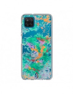 Coque Samsung Galaxy A12 et M12 Mermaid Sirene Fleur...