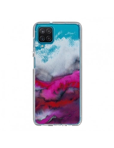 Coque Samsung Galaxy A12 et M12 Winter Waves Vagues Hiver Transparente - Ebi Emporium