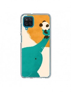 Coque Samsung Galaxy A12 et M12 Elephant Help Panda - Jay...