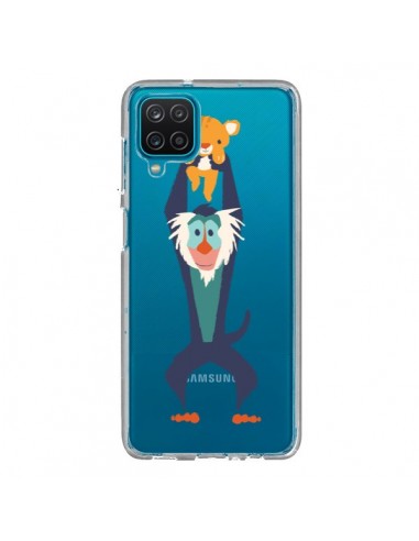 Coque Samsung Galaxy A12 et M12 Futur Roi Lion King Rafiki Transparente - Jay Fleck