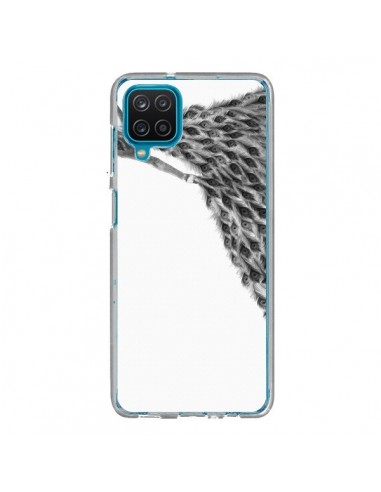 Coque Samsung Galaxy A12 et M12 Peacock Paon Robe Femme - Jenny Liz Rome