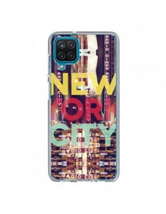 Coque Samsung Galaxy A12 et M12 New York City Buildings -...
