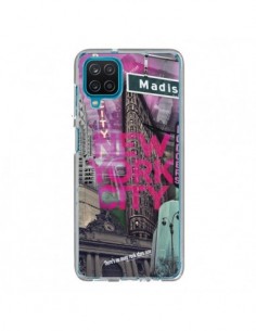 Coque Samsung Galaxy A12 et M12 New York City Rose -...
