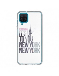 Coque Samsung Galaxy A12 et M12 Up To You New York City -...
