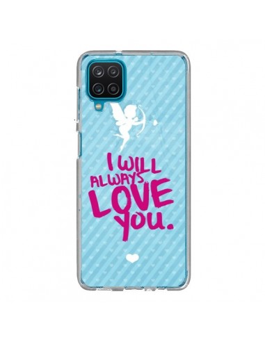 Coque Samsung Galaxy A12 et M12 I will always love you Cupidon - Javier Martinez