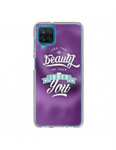 Coque Samsung Galaxy A12 et M12 Beauty Violet - Javier...