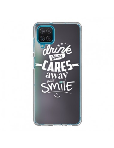 Coque Samsung Galaxy A12 et M12 Drink Gris - Javier Martinez