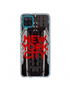 Coque Samsung Galaxy A12 et M12 New York City Rouge -...