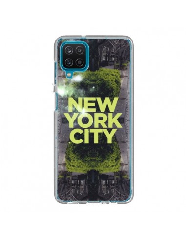 Coque Samsung Galaxy A12 et M12 New York City Vert - Javier Martinez