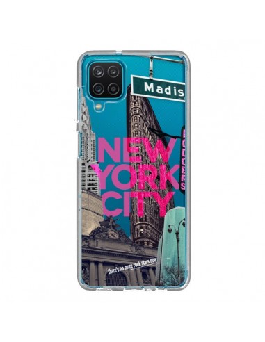 Coque Samsung Galaxy A12 et M12 New Yorck City NYC Transparente - Javier Martinez