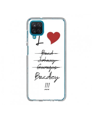 Coque Samsung Galaxy A12 et M12 I love Bradley Coeur Amour - Julien Martinez