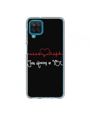 Coque Samsung Galaxy A12 et M12 Just Thinking of You Coeur Love Amour - Julien Martinez