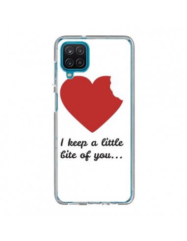 Coque Samsung Galaxy A12 et M12 I Keep a little bite of you Coeur Love Amour - Julien Martinez