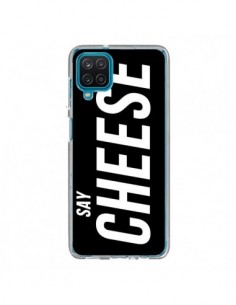 Coque Samsung Galaxy A12 et M12 Say Cheese Smile Noir -...