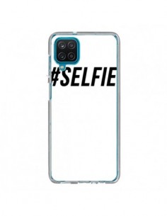 Coque Samsung Galaxy A12 et M12 Hashtag Selfie Noir...