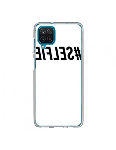 Coque Samsung Galaxy A12 et M12 Hashtag Selfie Noir Inversé - Jonathan Perez